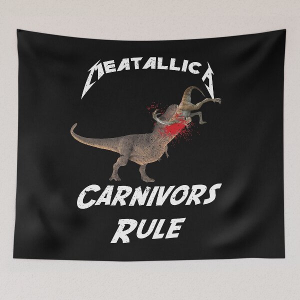 Item preview, Meatallica Carnivors Rule designed and sold by HazardPaay.