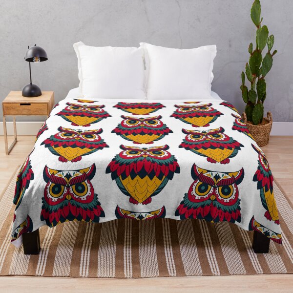 Item preview, Vintage Tribal Owl designed and sold by designandclouds.