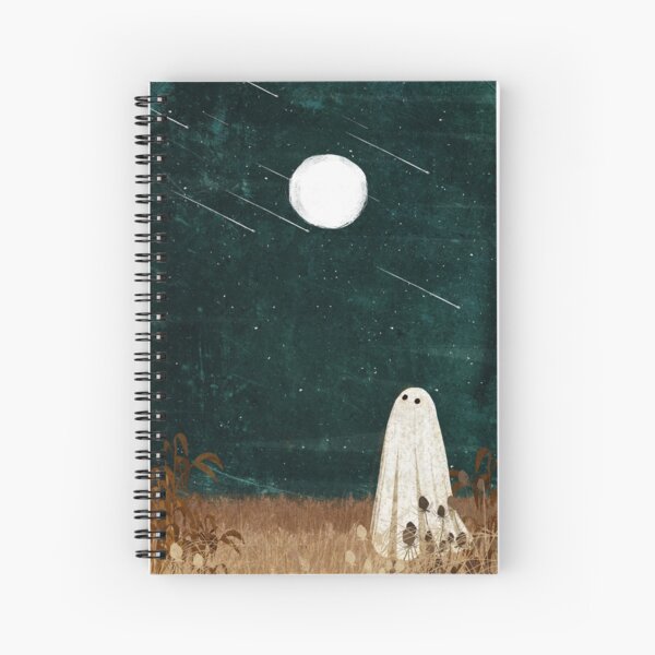 Meteor Shower Spiral Notebook