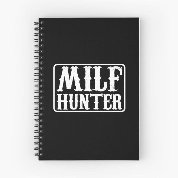 Item preview, Milf Hunter - Cool Motorcycle Or Funny Helmet Stickers And Bikers Gifts Sticker designed and sold by LostTraveller.