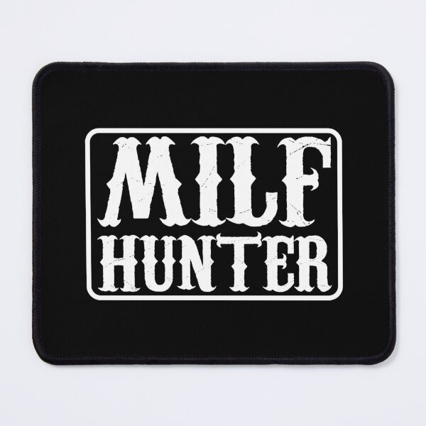 Item preview, Milf Hunter - Cool Motorcycle Or Funny Helmet Stickers And Bikers Gifts Sticker designed and sold by LostTraveller.
