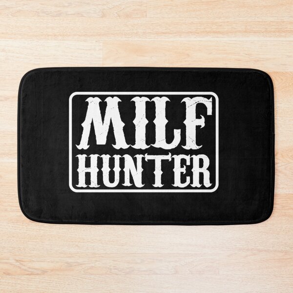 Item preview, Milf Hunter - Cool Motorcycle Or Funny Helmet Stickers And Bikers Gifts Sticker designed and sold by LostTraveller.