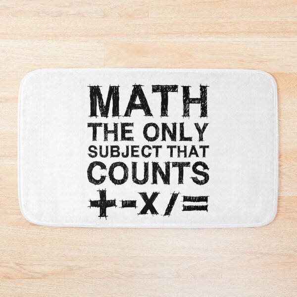 Item preview, Math The Only Subject That Counts designed and sold by TashaVector.