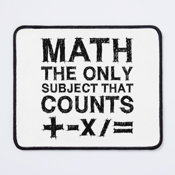 Item preview, Math The Only Subject That Counts designed and sold by TashaVector.
