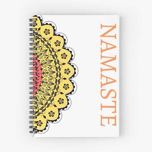 Artikelvorschau, Buntes Mandala-Namaste-Design entworfen und verkauft von Vicky021.