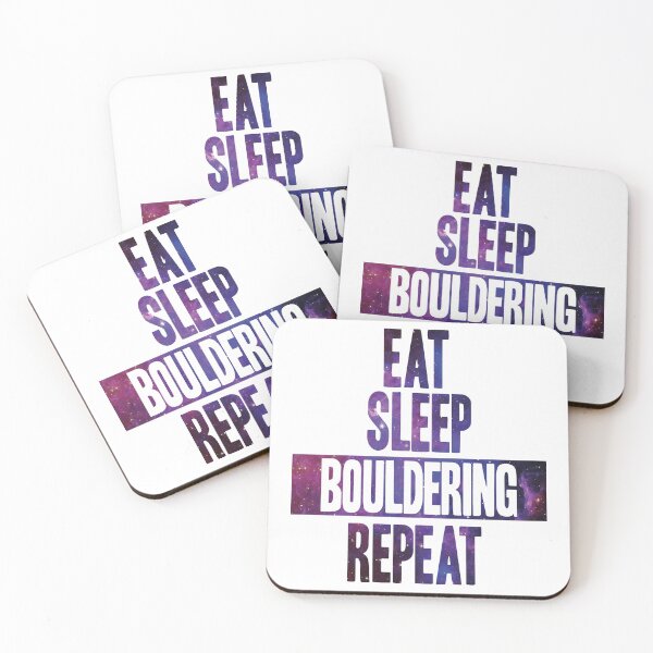 Item preview, Eat sleep Bouldering repeat designed and sold by JakubkoJunak.