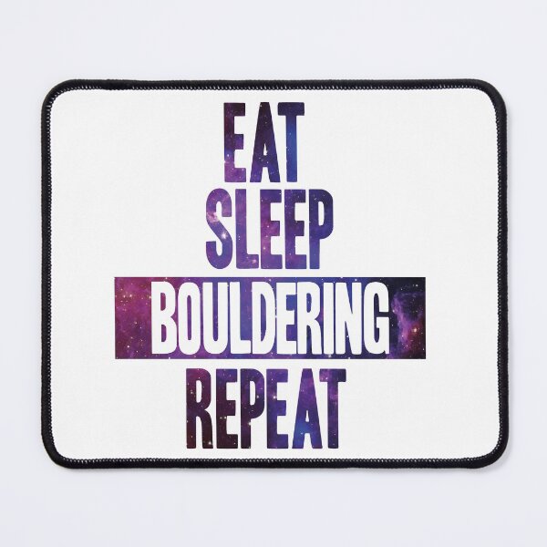 Item preview, Eat sleep Bouldering repeat designed and sold by JakubkoJunak.