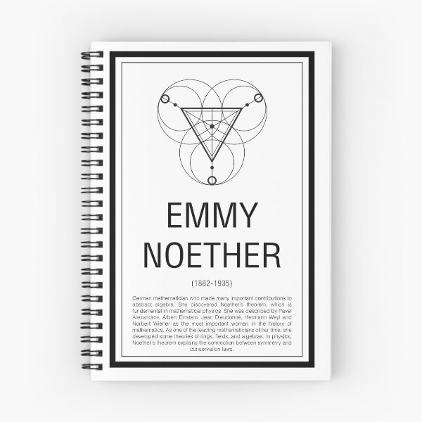 Item preview, Emmy Noether designed and sold by ThalassaStudios.