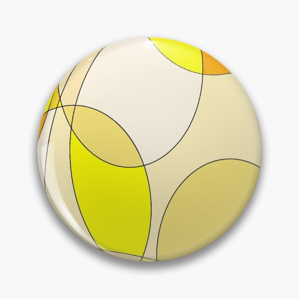 Item preview, Yellow circle abstract designed and sold by miaterinka.