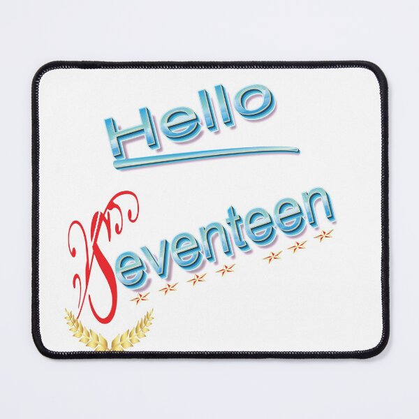 Item preview, Hello 17-Seventeen birthday-gift designed and sold by RED FIR.