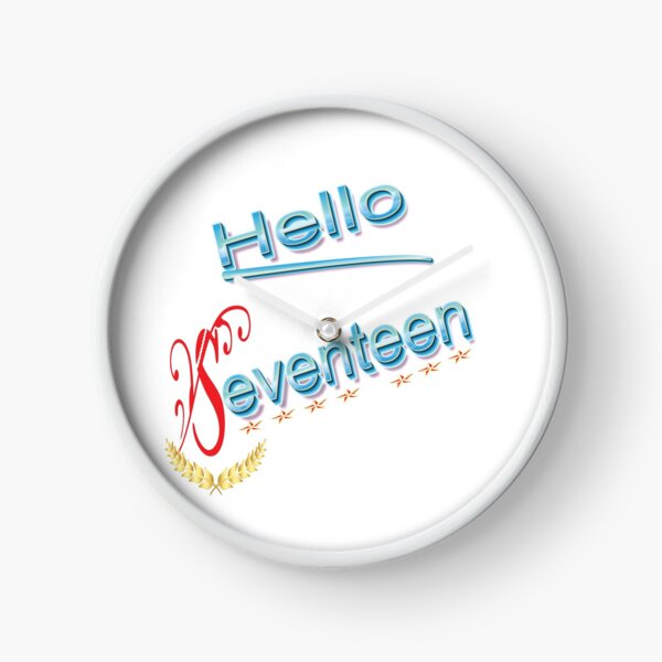 Item preview, Hello 17-Seventeen birthday-gift  designed and sold by RED FIR.