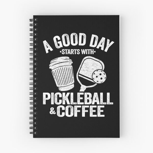 Item preview, A Good Day Starts With Pickleball & Coffee Funny Pickleball designed and sold by Stronzi.