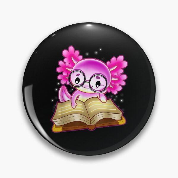 Item preview,  Axolotl Read Book Ambystoma Mexicanum Mexican Walking Fish designed and sold by caral8.