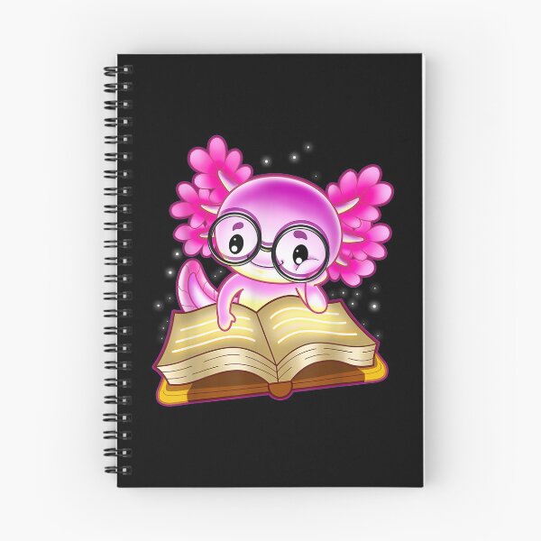 Item preview,  Axolotl Read Book Ambystoma Mexicanum Mexican Walking Fish designed and sold by caral8.