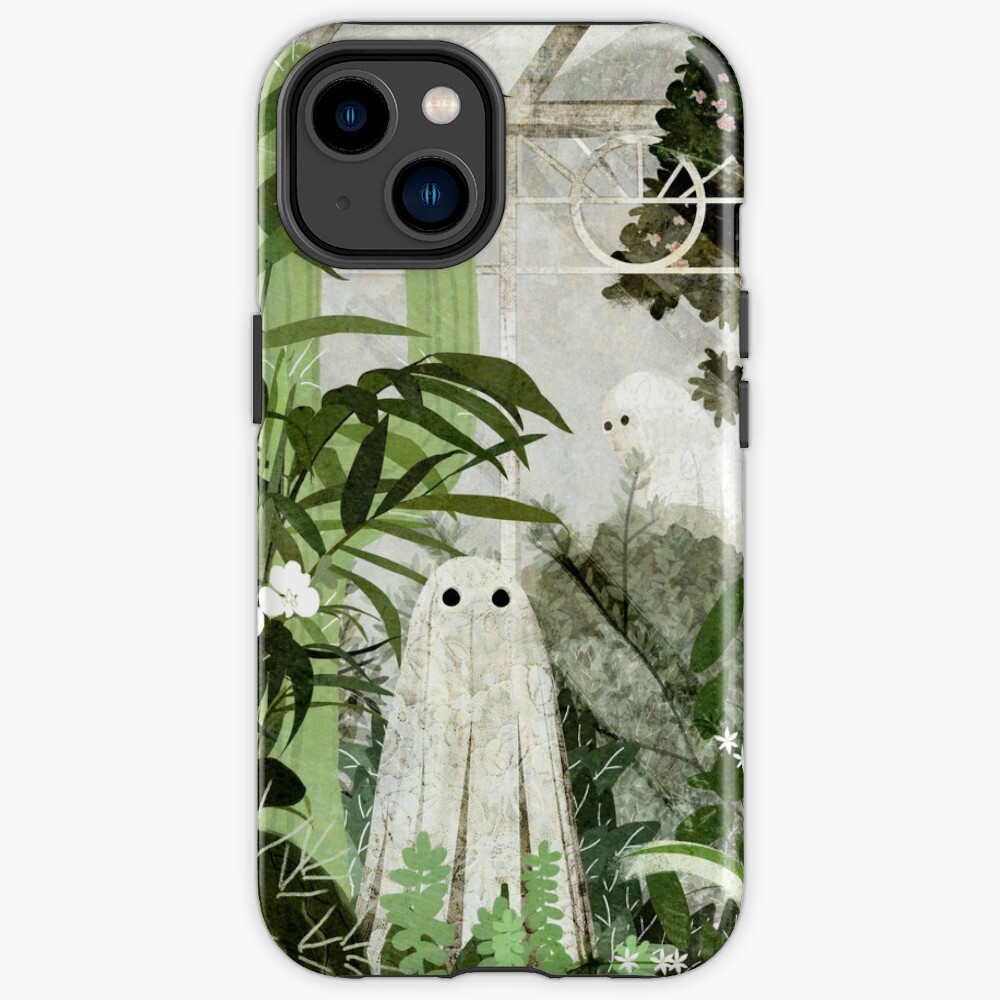 There's A Ghost in the Greenhouse Again iPhone Case