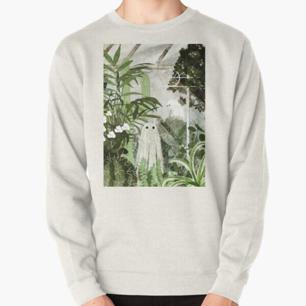There's A Ghost in the Greenhouse Again Pullover Sweatshirt