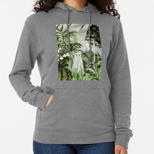 There's A Ghost in the Greenhouse Again Lightweight Hoodie