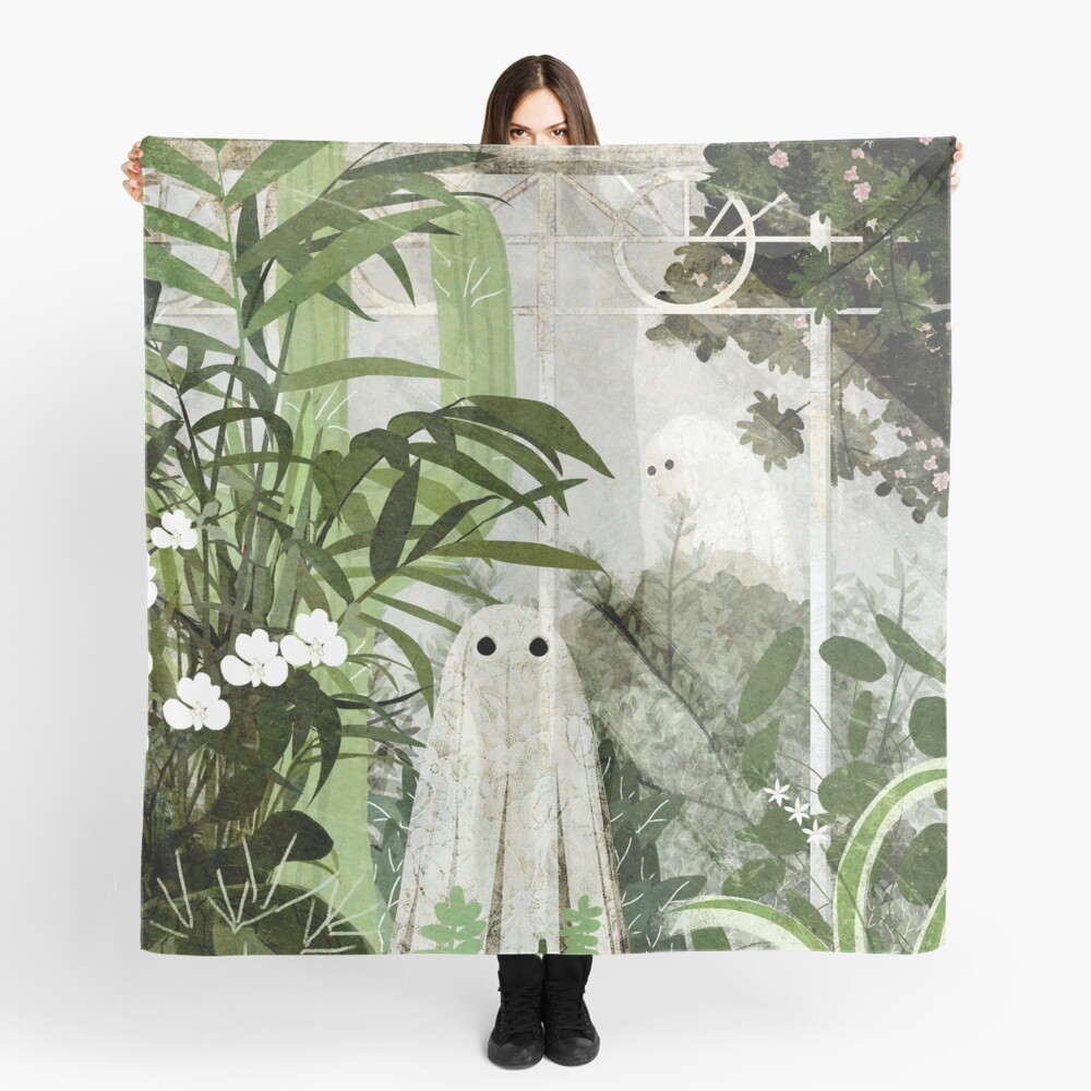 There's A Ghost in the Greenhouse Again Scarf