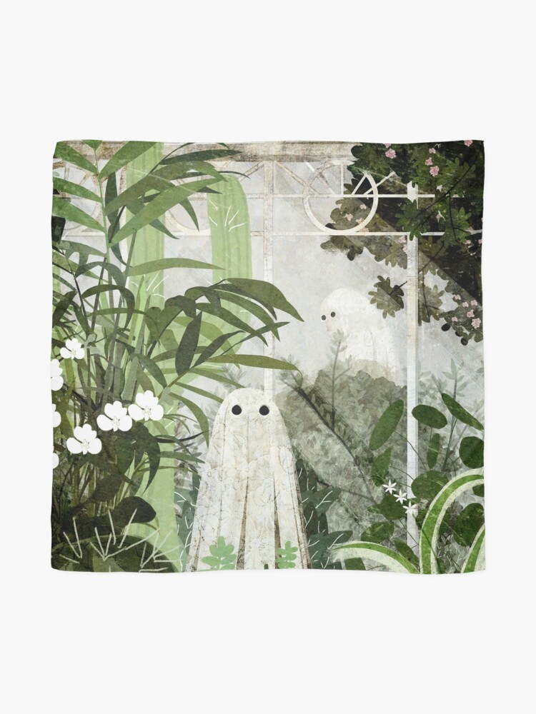 Alternate view of There's A Ghost in the Greenhouse Again Scarf