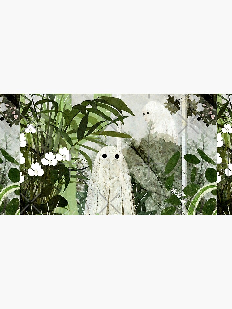 Thumbnail 5 of 5, Mouse Pad, There's A Ghost in the Greenhouse Again designed and sold by katherineblower.