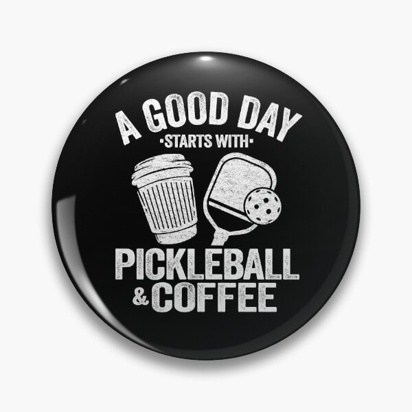 Item preview, A Good Day Starts With Pickleball & Coffee Funny Pickleball designed and sold by Stronzi.