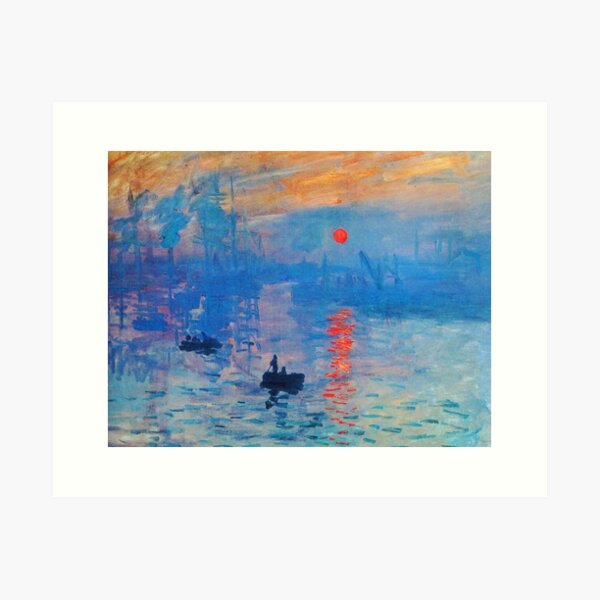 Aperçu de l'œuvre Impression, Sunrise créée et vendue par emanuelapoppy.