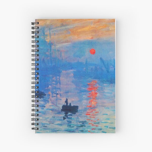Impression, Sunrise Spiral Notebook