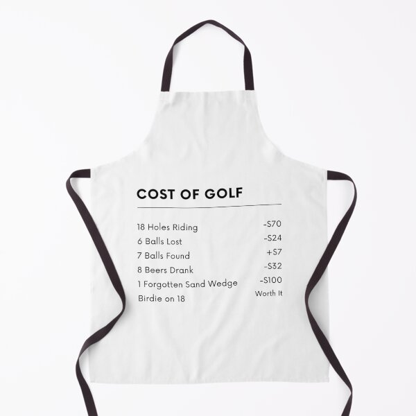Item preview, Cost of Golf designed and sold by Clothing-Guru.