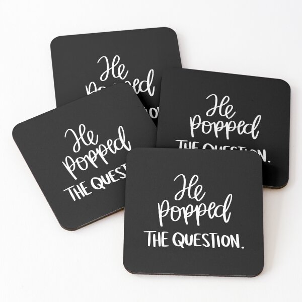 Item preview, So He Popped The Question. 2 designed and sold by AshleysBazaar.