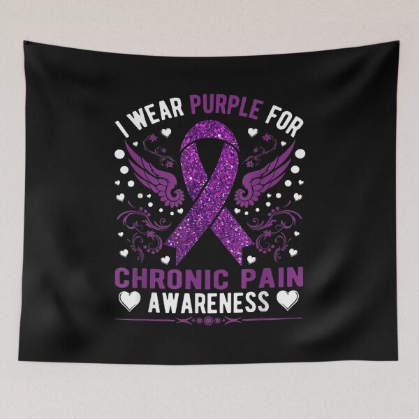 Item preview,  Wear Purple For Chronic Pain Awareness designed and sold by caral8.