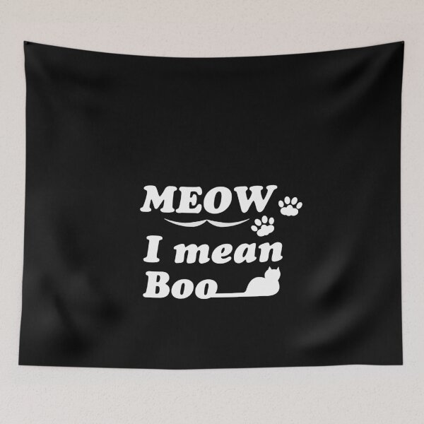 Item preview, Meow i mean boo designed and sold by mksjr.