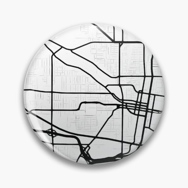 Artikelvorschau, Jackson City Street Map Mississippi Souvenir entworfen und verkauft von SummitSpo.