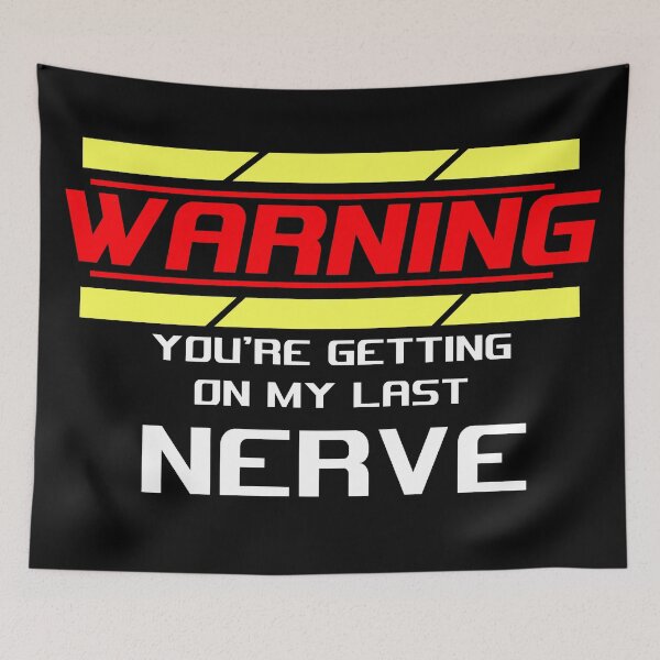 Item preview, Warning designed and sold by StaticBlu.