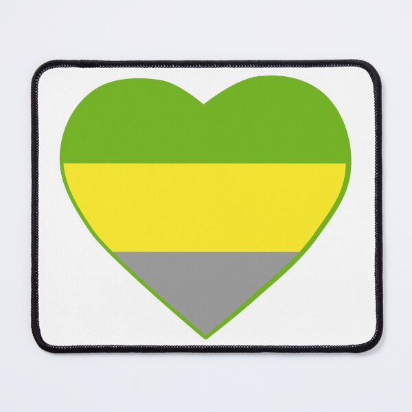Item preview, Pride Flag Heart Lithromantic designed and sold by Vanum-Chan.