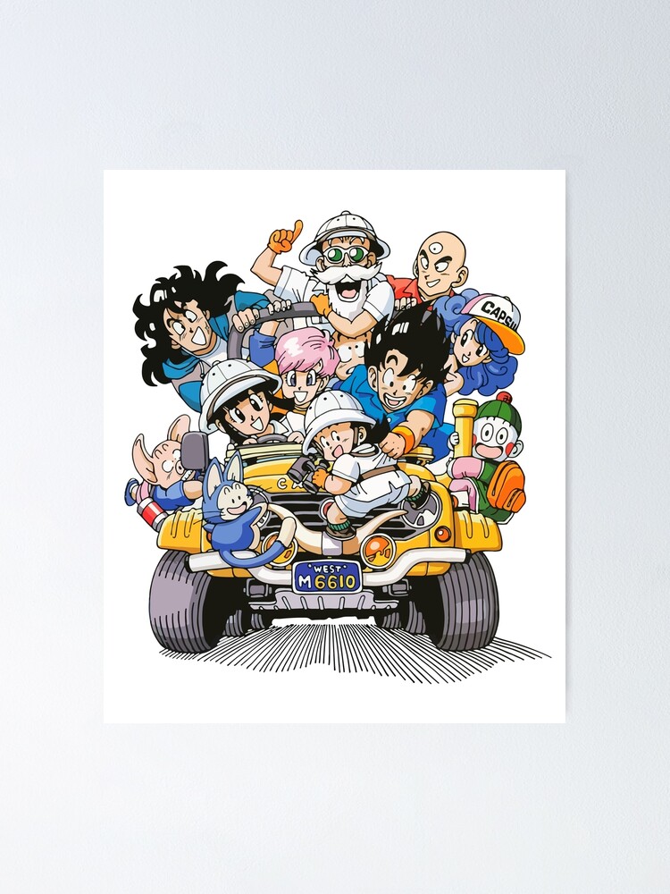 Dragon Ball Z All Heroes Traveling Poster for Sale by