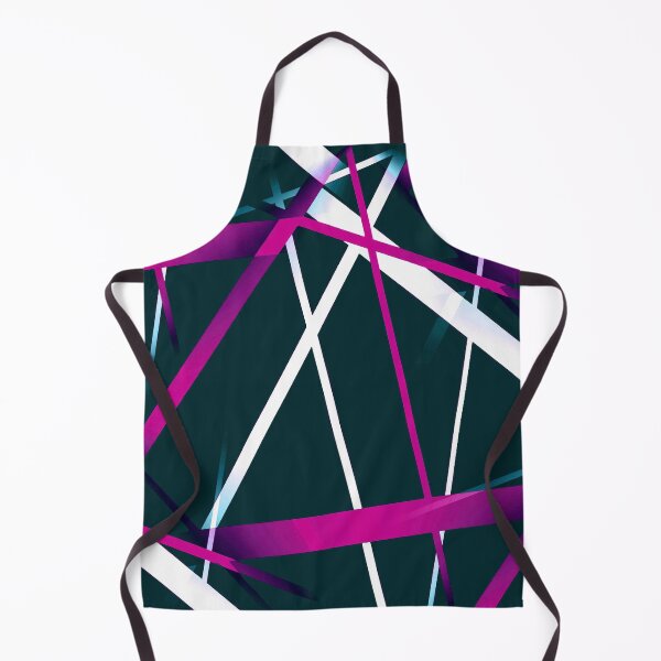 Item preview, Seamless Dark Fucshia and White Strips Pattern On Blue Black Background designed and sold by taiche.