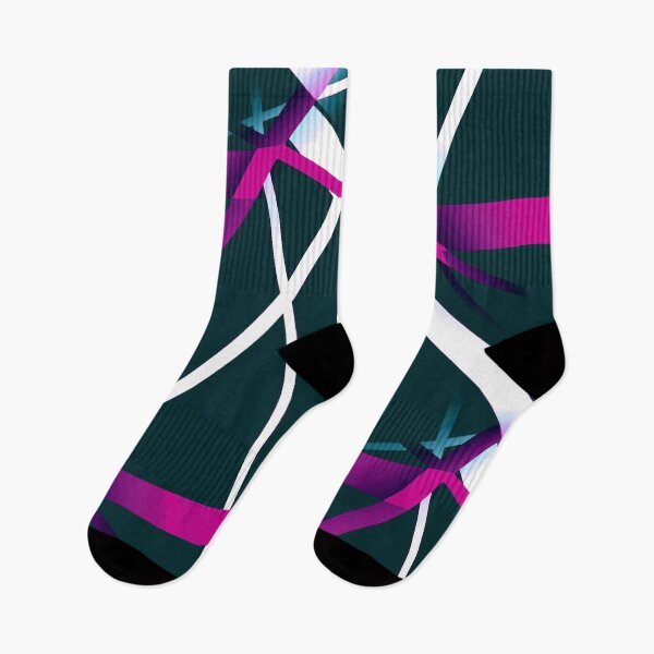 Item preview, Seamless Dark Fucshia and White Strips Pattern On Blue Black Background designed and sold by taiche.