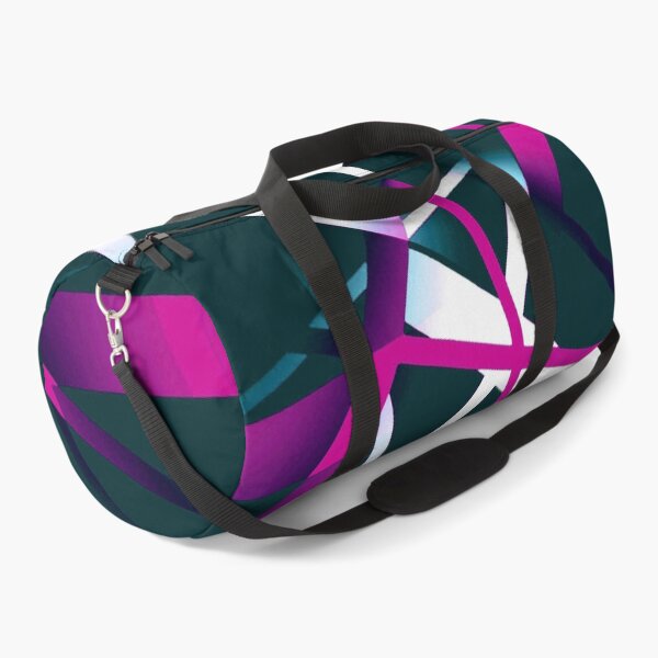 Item preview, Seamless Dark Fucshia and White Strips Pattern On Blue Black Background designed and sold by taiche.