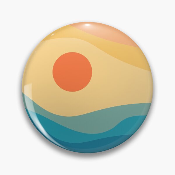 Item preview, Abstract retro style sunset designed and sold by BattaAnastasia.