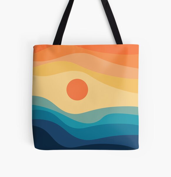 Artikel-Vorschau von Abstrakter Retro-Art-Sonnenuntergang, designt und verkauft von BattaAnastasia.