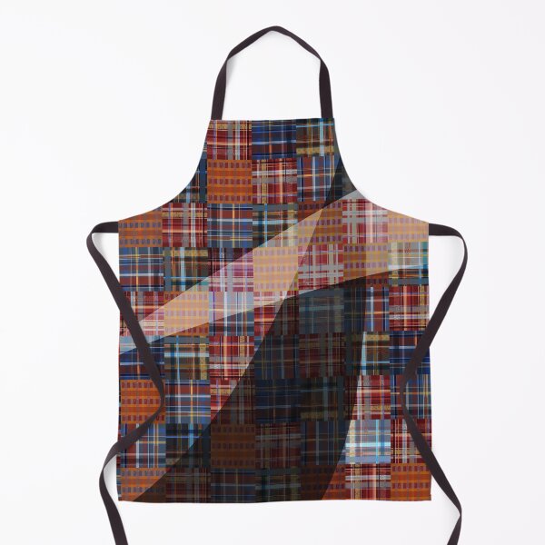 Item preview, Multi Plaid Tartan Tile Black and White Slice designed and sold by jocelynsart.