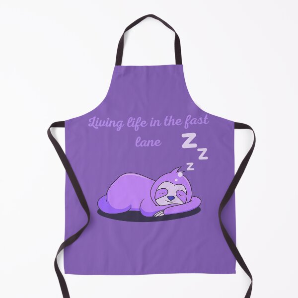 Item preview, Living life in the fast lane - cute animals lazy designed and sold by Hanger52.