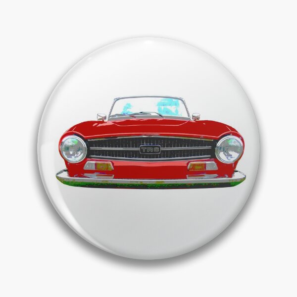 Item preview, Triumph TR6 1970s classic British sports car red designed and sold by soitwouldseem.