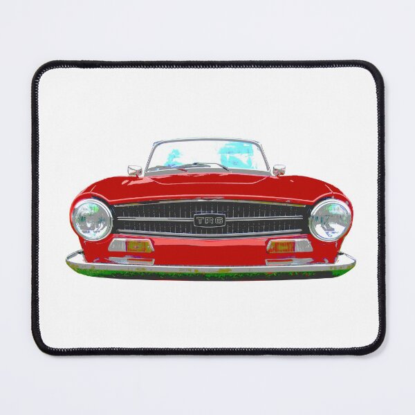 Item preview, Triumph TR6 1970s classic British sports car red designed and sold by soitwouldseem.