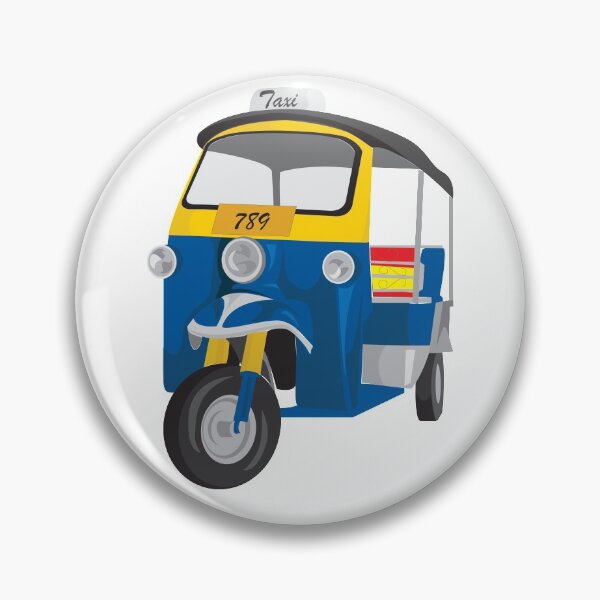 Item preview, Taxi Tuk Tuk Thailand vintage retro classic, taxi car 1 designed and sold by BlareBlare.