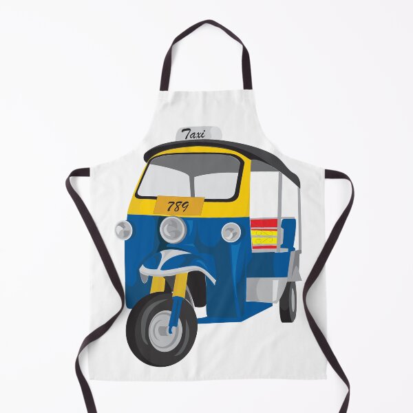 Item preview, Taxi Tuk Tuk Thailand vintage retro classic, taxi car 1 designed and sold by BlareBlare.