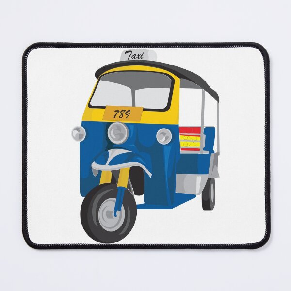 Item preview, Taxi Tuk Tuk Thailand vintage retro classic, taxi car 1 designed and sold by BlareBlare.