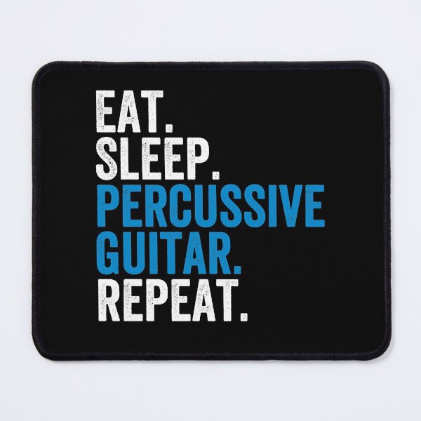 Item preview, Eat Sleep Percussive Guitar Repeat Gift acoustic Guitar  designed and sold by ollalla.