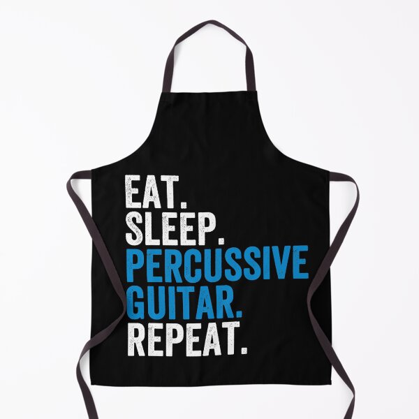 Item preview, Eat Sleep Percussive Guitar Repeat Gift acoustic Guitar  designed and sold by ollalla.