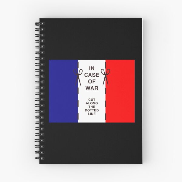 Item preview, In Case of War - Cut Along The Dotted Line designed and sold by SolarCross.